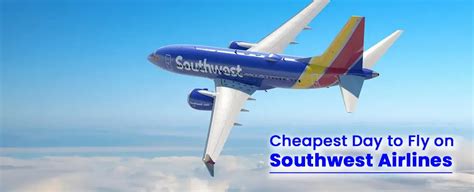 what are the cheapest days to fly southwest